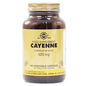 Solgar Cayenne 520mg 100 Kapslar