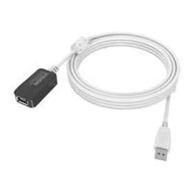 Vision Techconnect Ferrite USB A - USB A M-F 2.0 5m