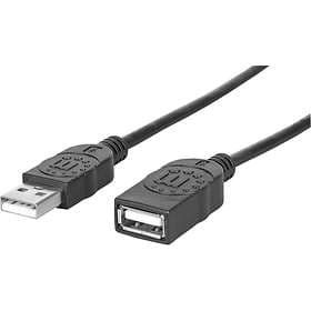 Manhattan Hi-Speed USB A - USB A M-F 2.0 1m
