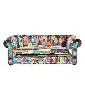 Beliani Chesterfield Sofa (3-seater)