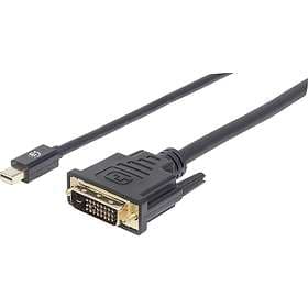 Manhattan DVI-D Dual Link - DisplayPort Mini 1.8m