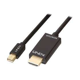 Lindy Passive HDMI - DisplayPort Mini 3m