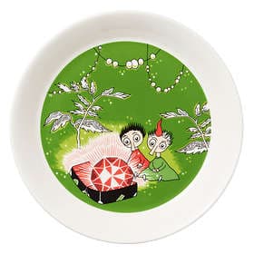 Arabia Mumin Thingumy & Bob & King's Ruby Plate Ø19cm