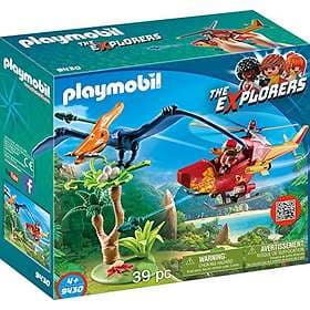 Playmobil The Explorers 9430 Adventure Copter with Pterodactyl