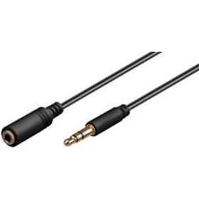 MicroConnect Gold 3.5mm - 3.5mm M-F 1m