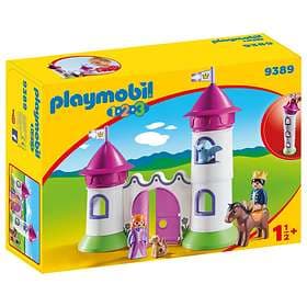 Playmobil 1.2.3 9389 Slott med Staplingsbart Torn