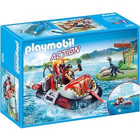 Playmobil Action 9435 Dino Hovercraft with Underwater Motor