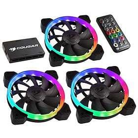 Cougar Vortex RGB HPB PWM 120mm LED 3-pack