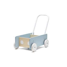 Kids Concept Baby Walker Gråblå