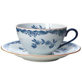 Rörstrand Ostindia Coffee Cup with Saucer 27cl