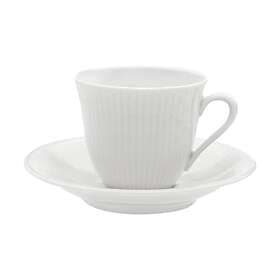 Rörstrand Swedish Grace Coffee Cup with Saucer 16cl