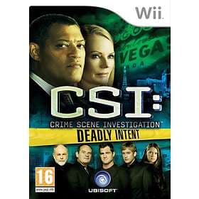 CSI: Deadly Intent (Wii)