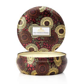 Voluspa Goji Tarocco Orange 3 Wick Candle In Decorative Tin