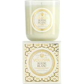 Voluspa Classic Maison Candle Suede Blanc