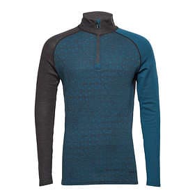 Bula Geo Merino Wool Half Zip LS Shirt (Men's)
