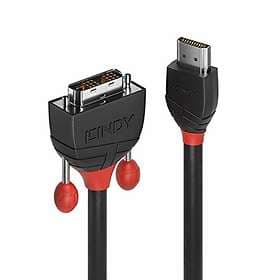 Lindy Black Line HDMI - DVI-D Single Link 5m