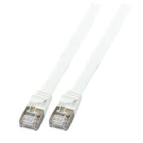 EFB-Elektronik Flat U/FTP Cat6a RJ45 - RJ45 PVC 1m