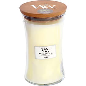 WoodWick Linen Large Scented Candle