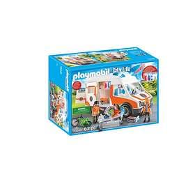 Playmobil City Life 70049 Ambulance with Flashing Lights