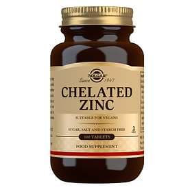 Solgar Chelated Zinc 100 Tablets