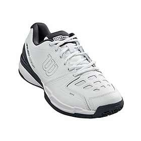 Wilson Unisex Rush Comp LTR Tennis Shoes Size White/White/Ebony UK WHITE/WHITE/E