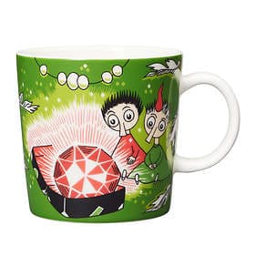 Arabia Mumin Tofslan & Vifslan Röd Rubin Mug 30cl