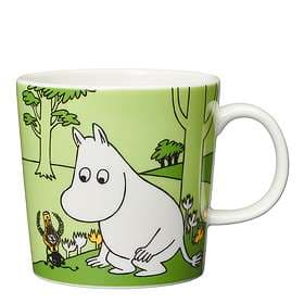 Arabia Mumin Mumintrollet Grön Mug 30cl