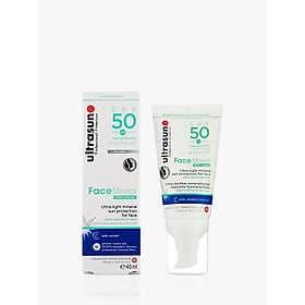 Ultrasun Face Ultra-Light Mineral Sunscreen SPF50 40ml