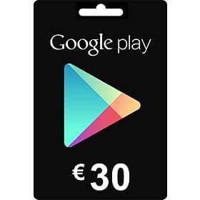 Google Play Gift Card - 30 EUR