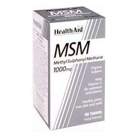 HealthAid MSM 1000mg 90 Tablets