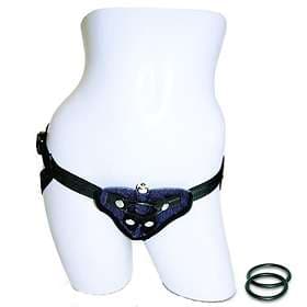 Sportsheets Vibrating Velvet Strap On