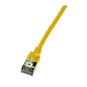 LogiLink Ultraflex SlimLine U/FTP Cat6a RJ45 - RJ45 0.5m