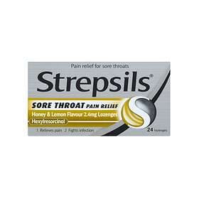 Strepsils Honey & Lemon Lozenges 24 Sugtabletter