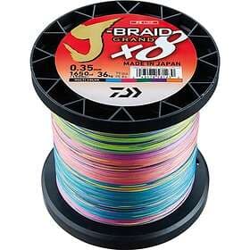 Daiwa J-Braid Grand X8 Multicolor 0.35mm 1500m