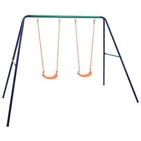 vidaXL Swing Set With 2 Seats