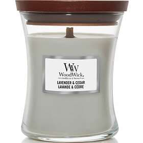 WoodWick Lavender & Cedar Medium Scented Candle