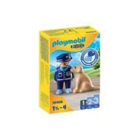 Playmobil 1.2.3 70408 Police Officer with Dog