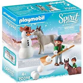 Playmobil Dreamworks Spirit 70398 Snow Time With Snips And Señor Carrots