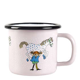 Muurla Pippi and the Horse Enamel Mug 15cl