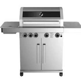 Grillstream Stainless Steel Gas BBQ 4 Burner