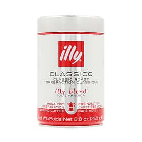 Illy Classico Moka 0.25kg (malet kaffe)