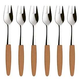 Skaugum Teak Cake Fork 6-pack