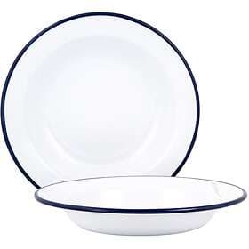 Kockums Jernverk Emaljerad Djup Plate Ø22cm