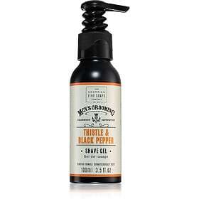 Scottish Fine Soaps Men's Grooming Thistle & Black Pepper Shave Gel 100ml