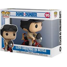 Funko POP! Dumb and Dumber 95 Lloyd Christmas on Bicycle