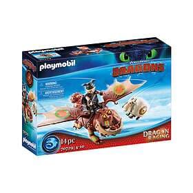 Playmobil Dragons 70729 Dragon Racing Fishlegs and Meatlug