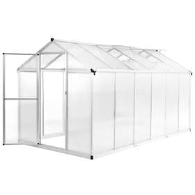 vidaXL Greenhouse 13.41m³ (Aluminium)