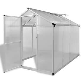Be Basic Växthus 4.6 m² (Aluminium)