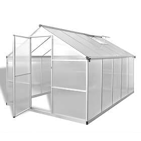 Be Basic Växthus 7.55 m² (Aluminium)