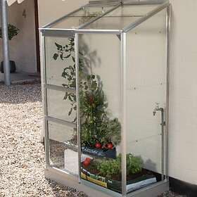 Vitavia Ida 900 Väggväxthus 0.9m² (Aluminium/Glass)